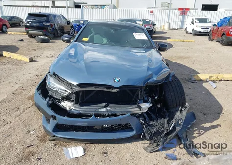 2022 BMW M8 Competition from USA, damaged, VIN WBSAE0C00NCH58908